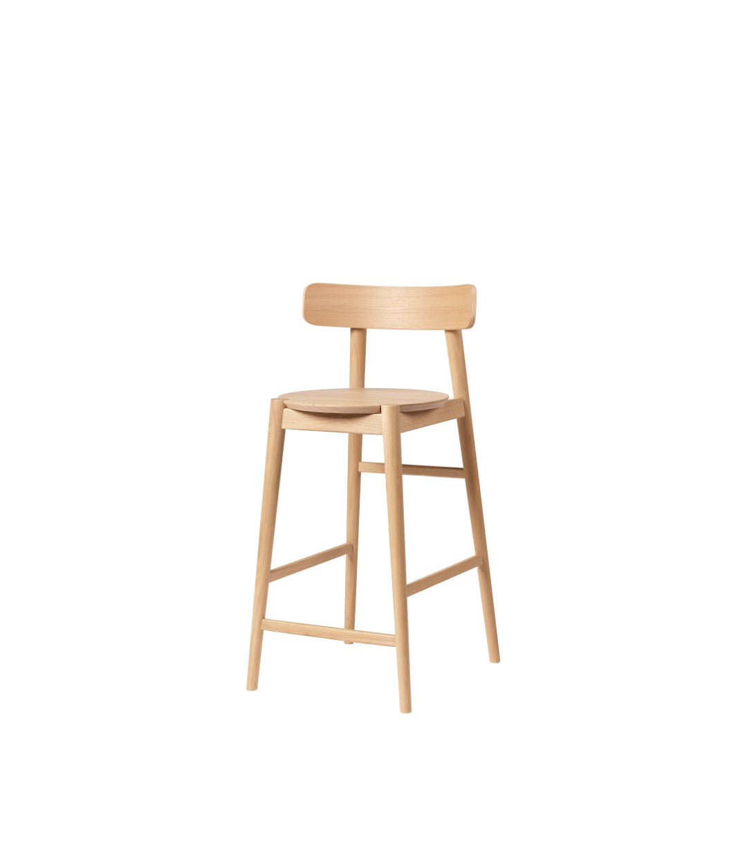 J185 Øst - Counter chair - Oak